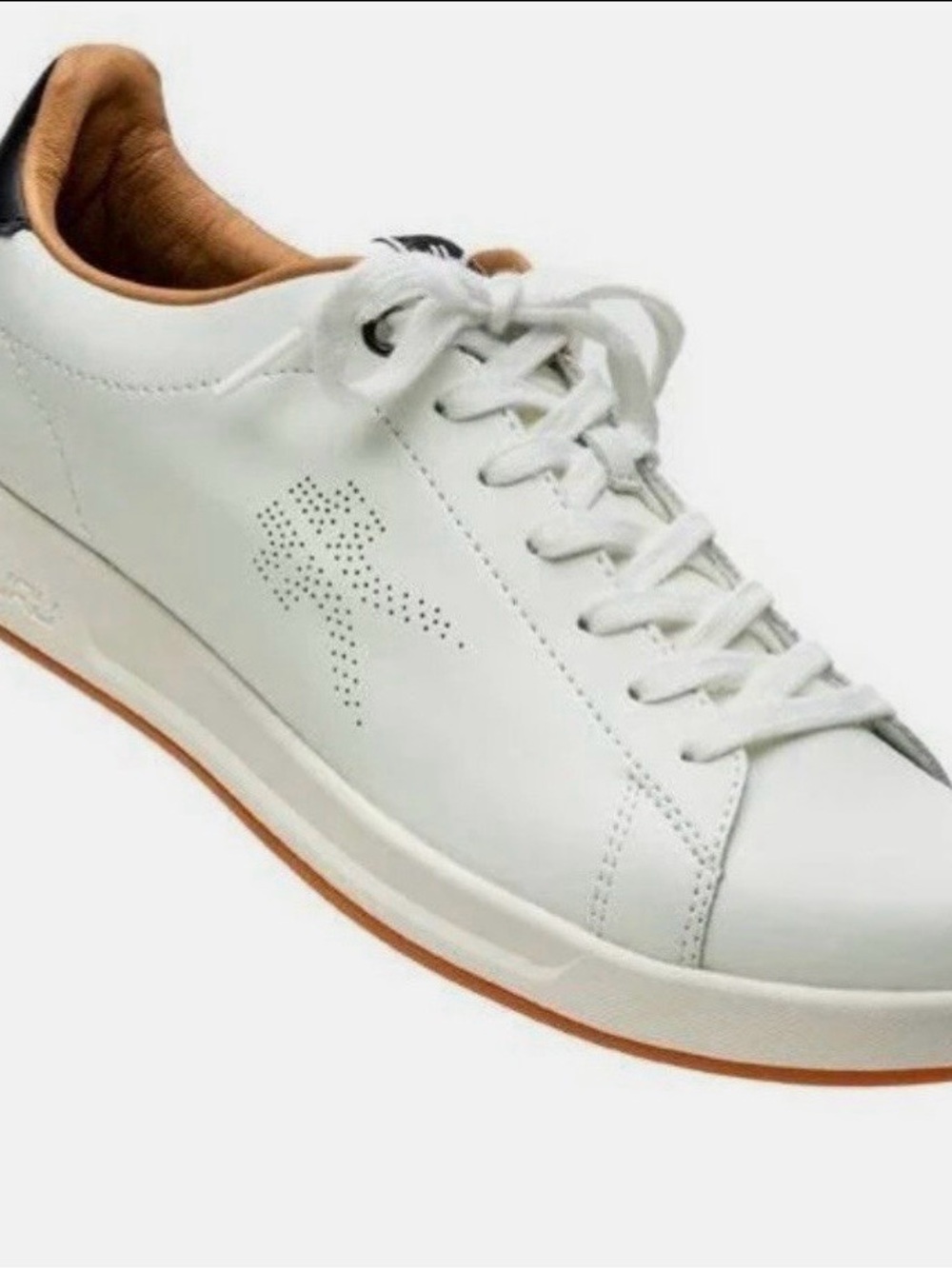KURU White Leather Roam Sneaker